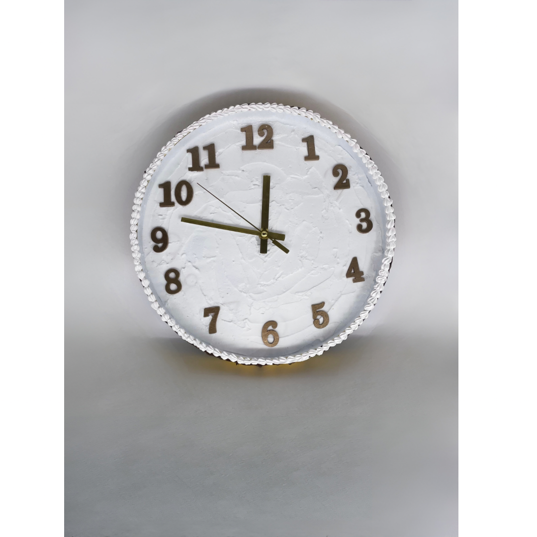 Cake Clock - Chocolate Drip