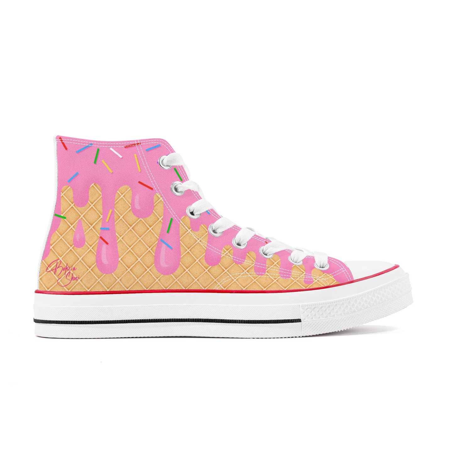 Strawberry Ice Cream High top