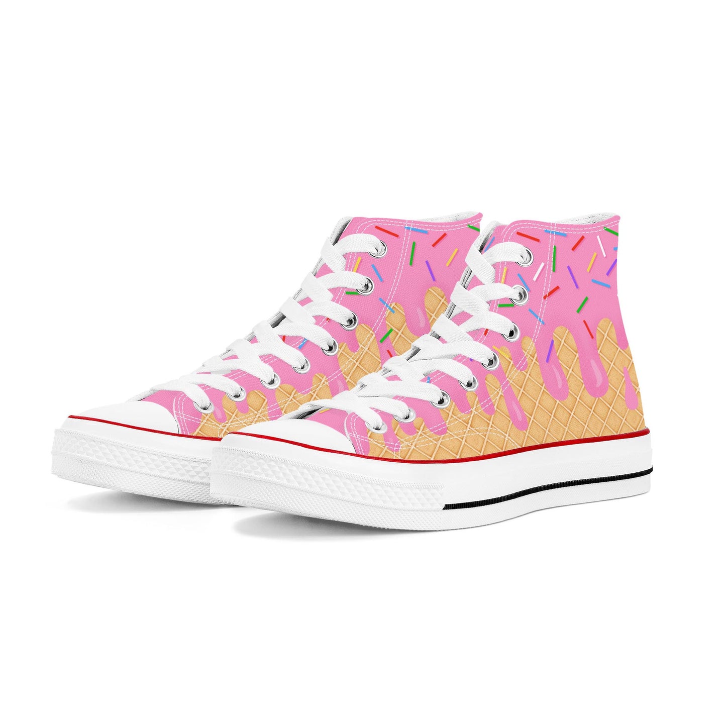 Strawberry Ice Cream High top