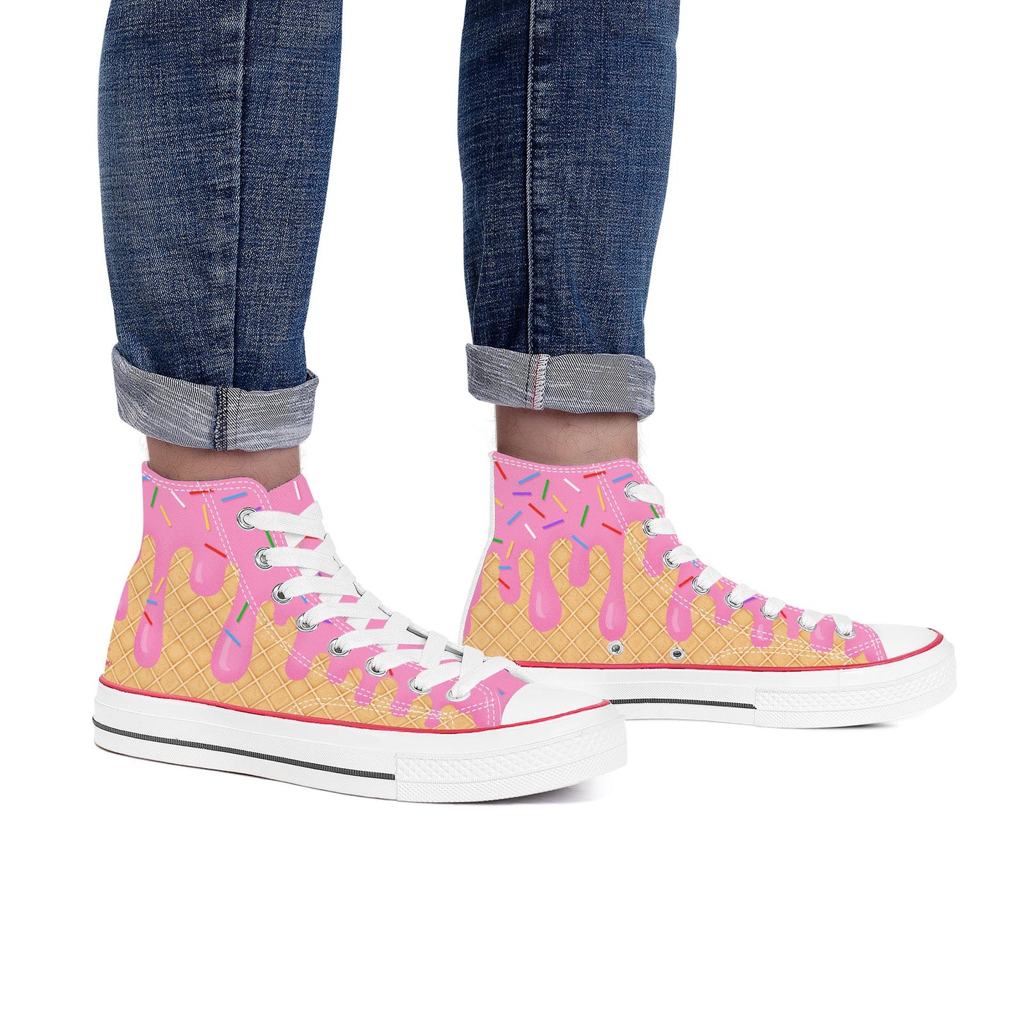 Strawberry Ice Cream High top