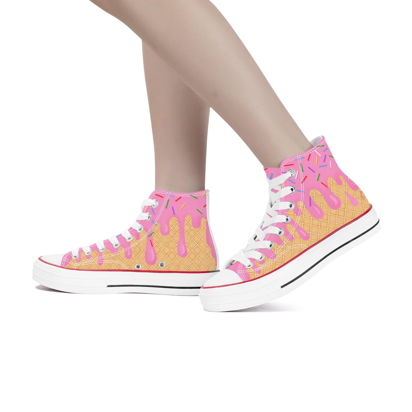 Strawberry Ice Cream High top