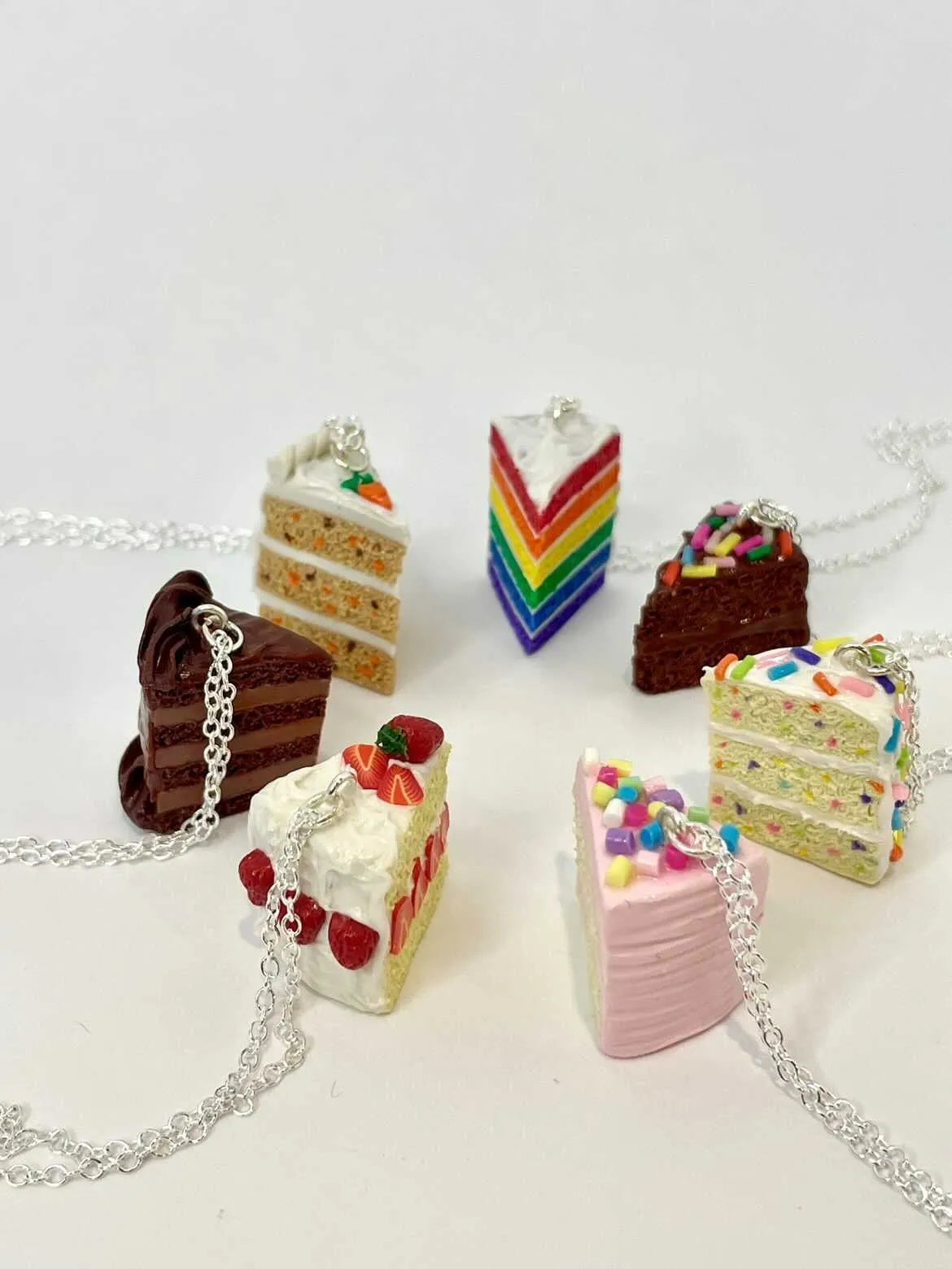 Cake Necklaces (Pre-Order)